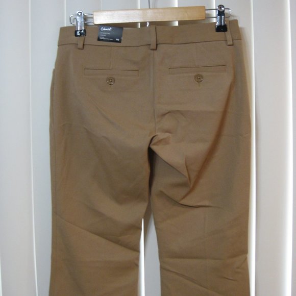 NWT Express tan khaki Columnist dress pants trousers 0 S short - Picture 5 of 9